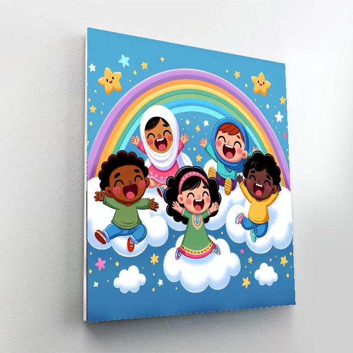 Adventure On Cloud Nine Numbered Painting Kits