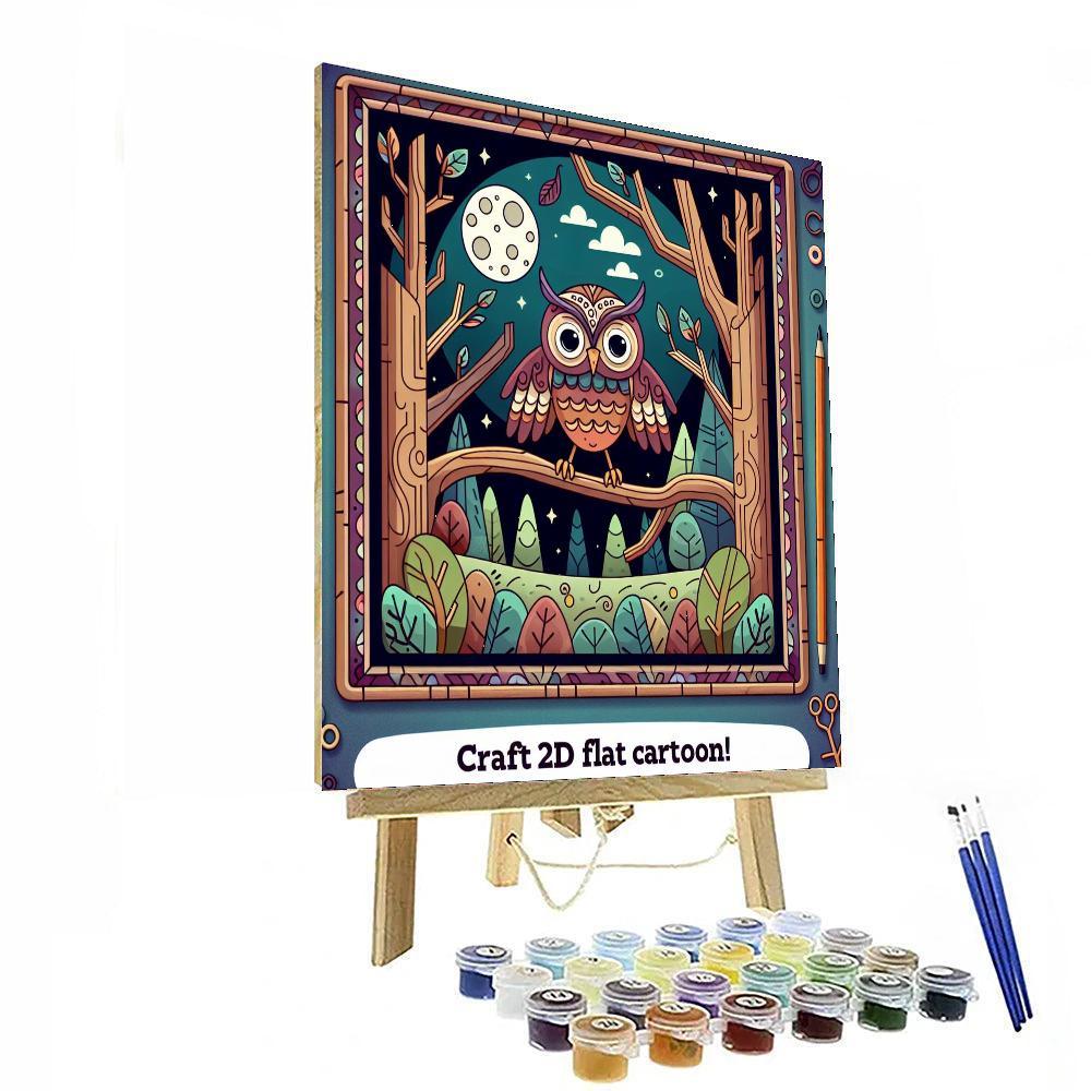 Mythical Forest Escape Paint By Number