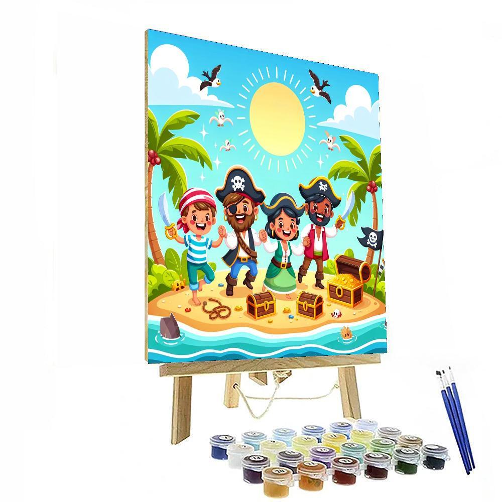 Fantasy Island Explorers Paint By Number