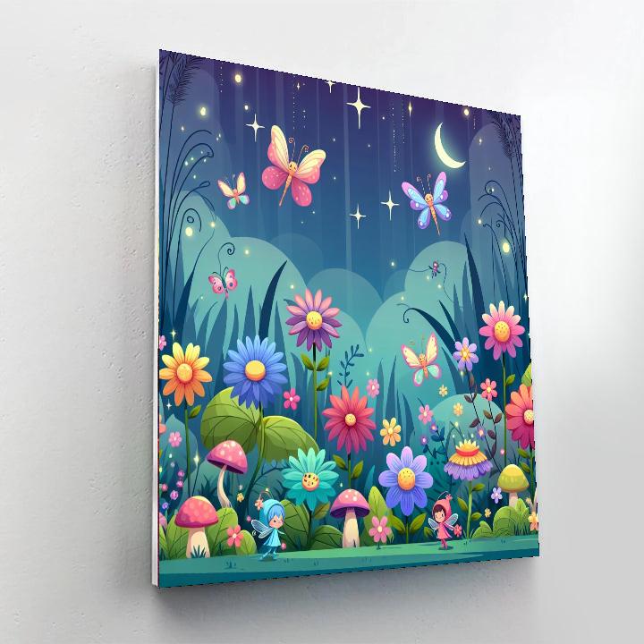 Mystic Garden Adventure Paint By Numbers