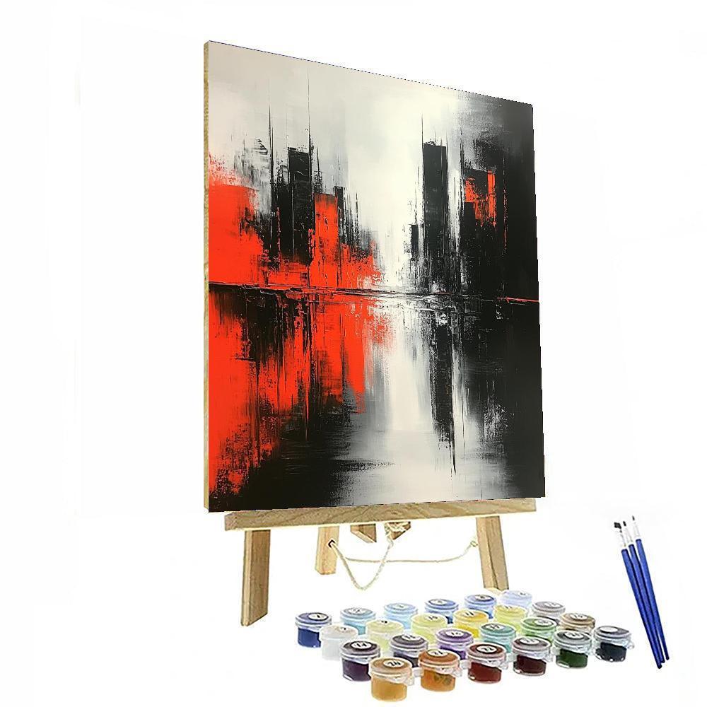Banksy Inspired Urban Isolation  Painting By Numbers Kit