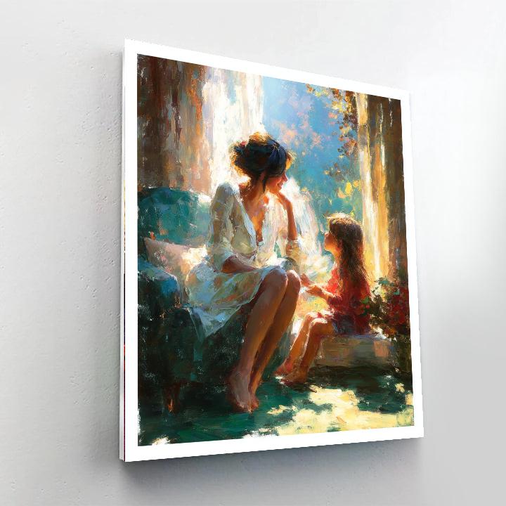 Mother's Morning Whisper Paint By Numbers Kits