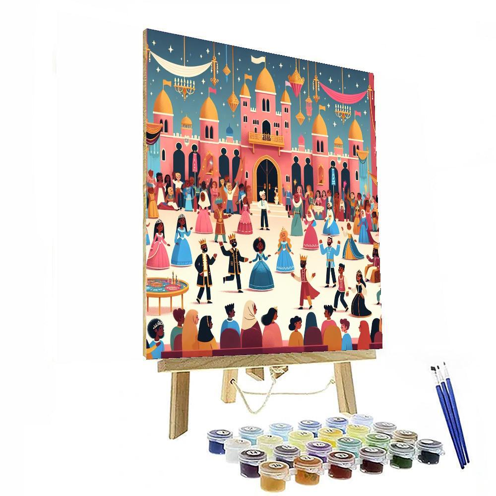 Royal Palace Festival Painting Number Kit