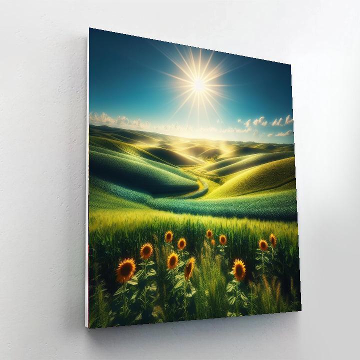 Summer's Embrace Numbered Painting Kits