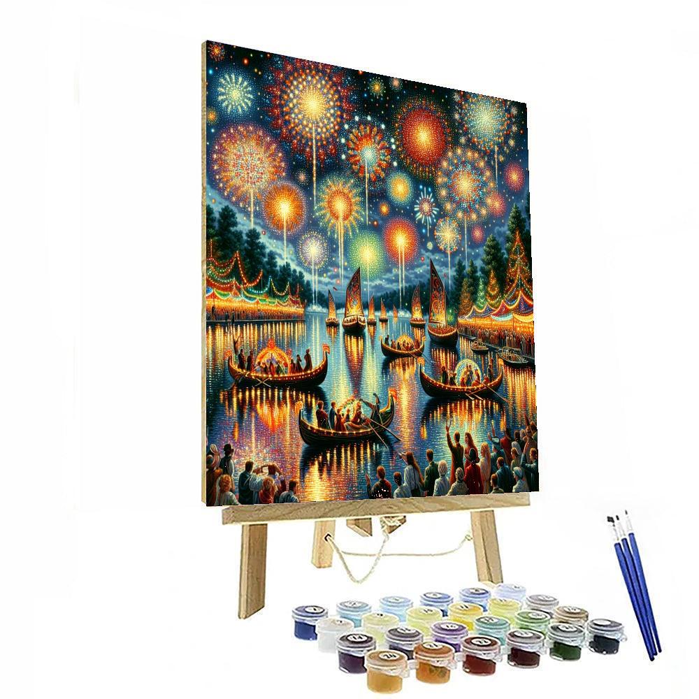 Venetian Festival - Usa Numbered Painting Kits
