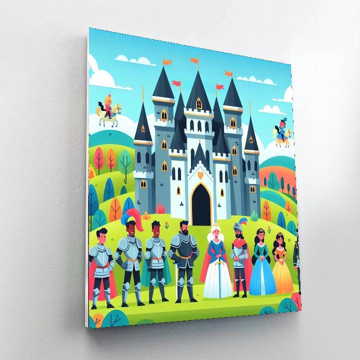 Castle Kingdom Paint By Number