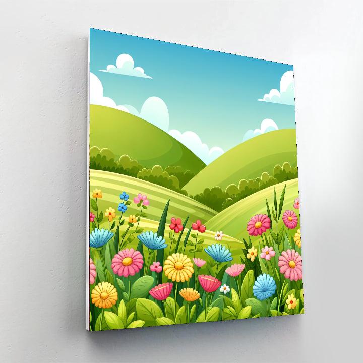 Majestic Meadows Paint By Numbers Art