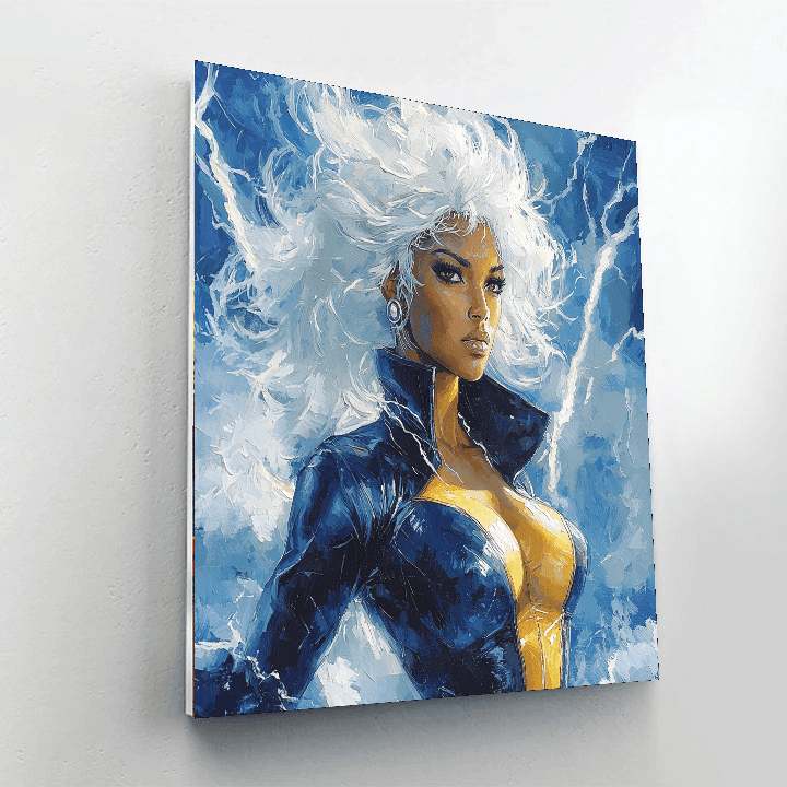 Halle Berry: The Resilient Beauty Of Storm Paint By Color