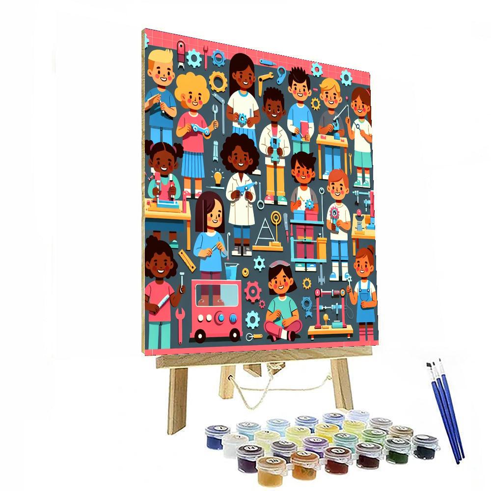 Epic Engineer's Emporium Number Painting