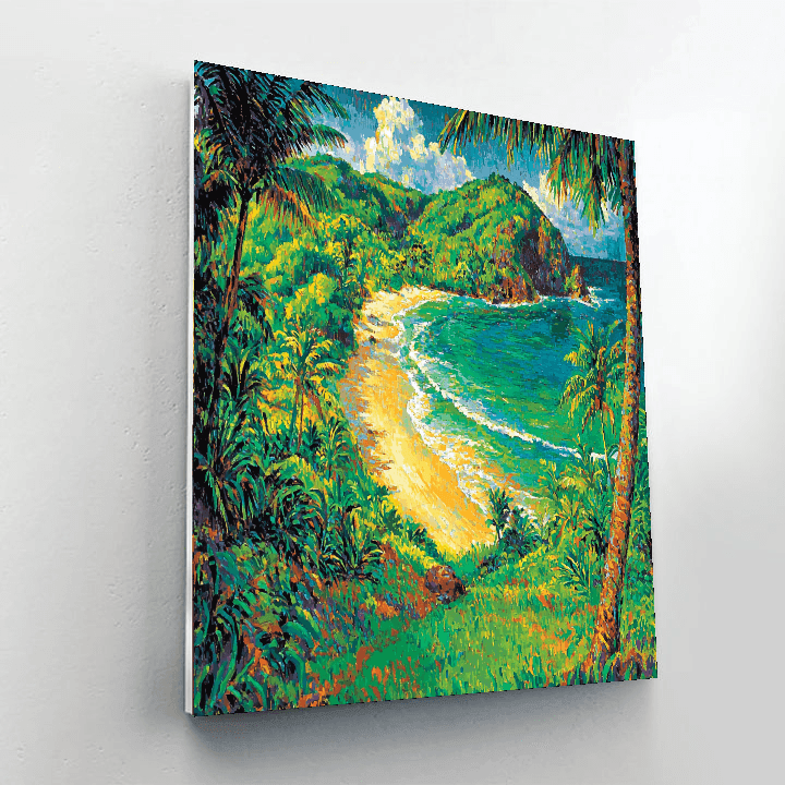 Paul Gauguin Inspired Exotic Island Paradise  Paint By Numbers