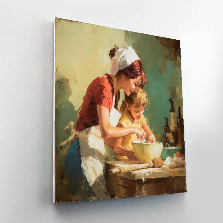 Warm Kitchen Embrace Paint By Color