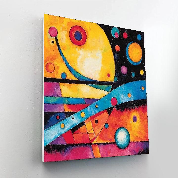 Wassily Kandinsky Inspired Abstract Visions Of Freedom  Numbered Painting Kits