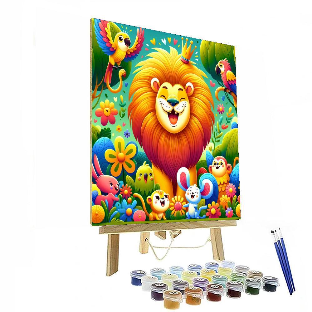 Magical Kingdom Of Animals Numbered Painting Kits