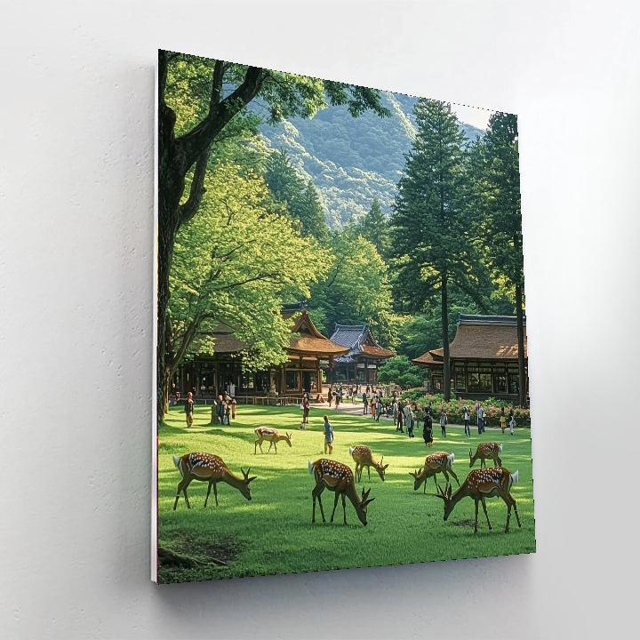 Nara Park - Japan Paint By Number