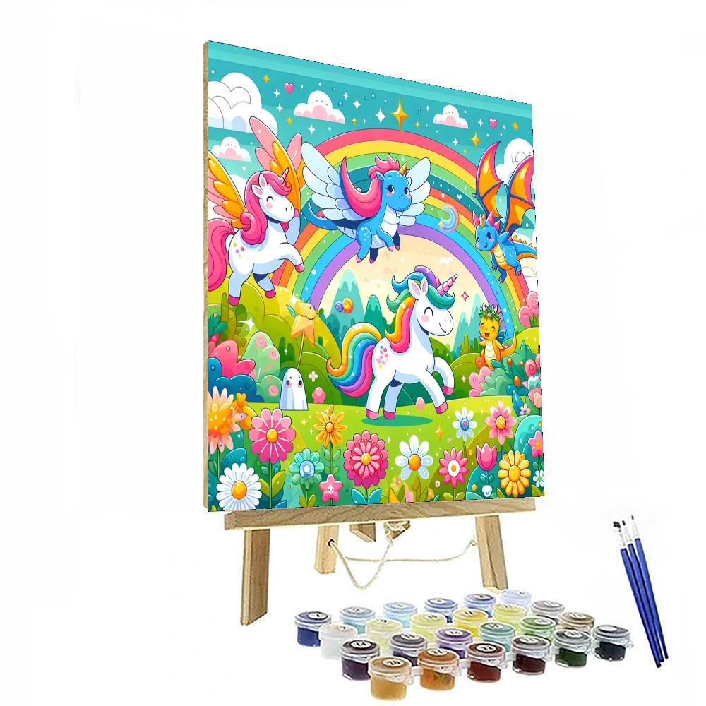 Magical Fairytale Creatures Numbered Painting Kits