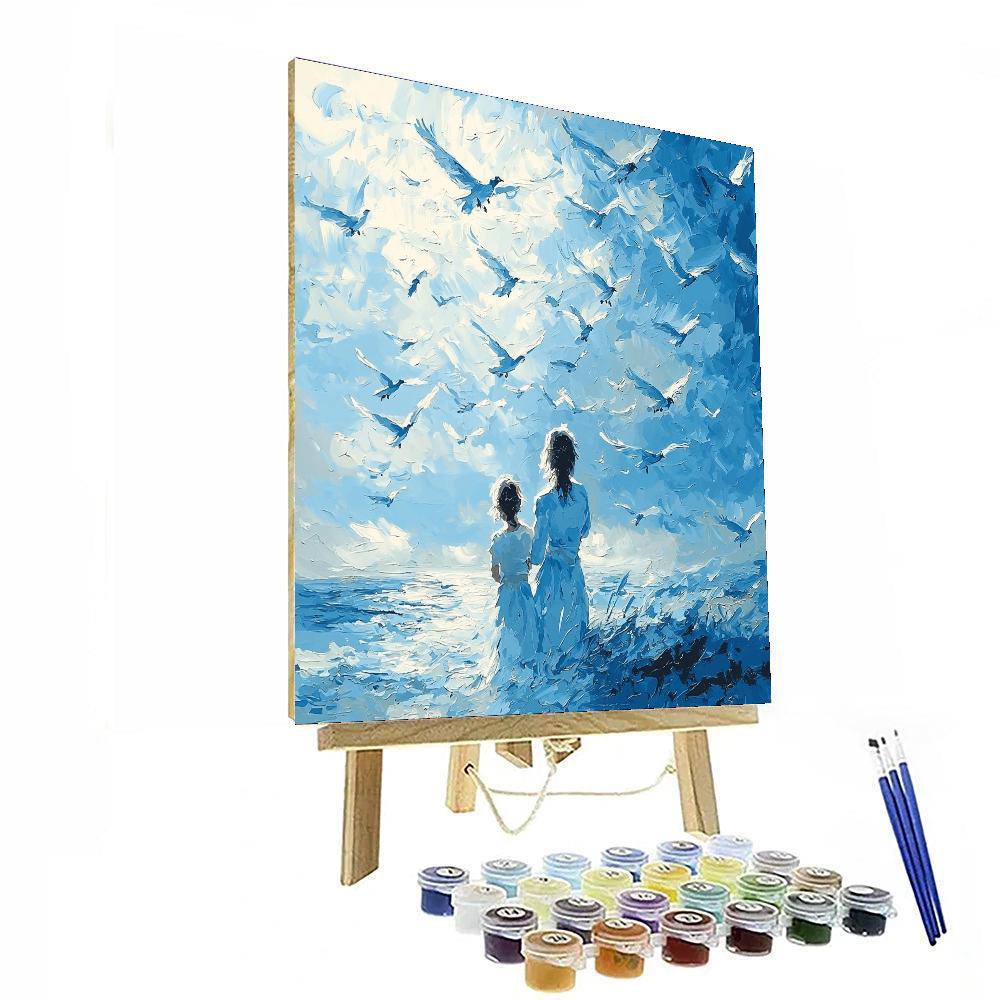 Wings Of Affection DIY Paint By Numbers