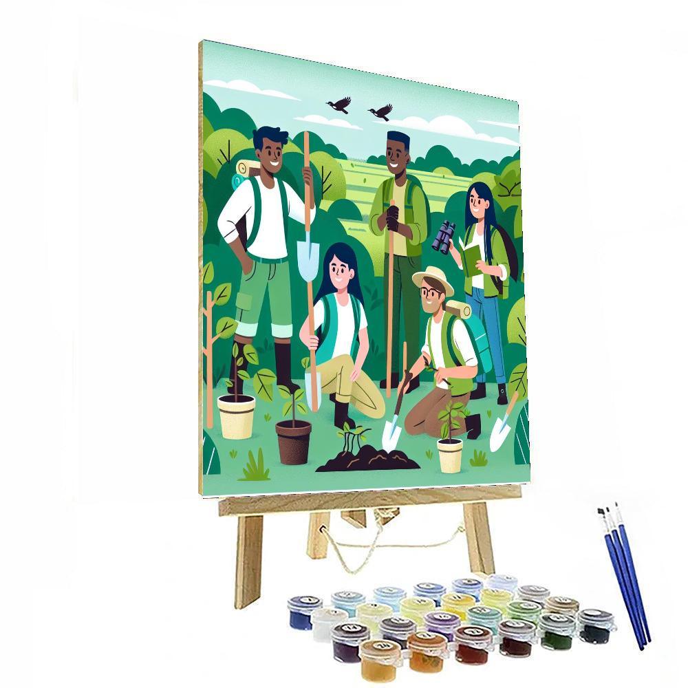 Eco-explorers Adventure Paint By Numbers