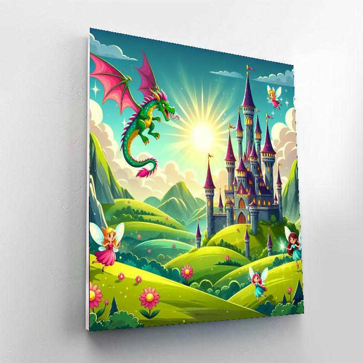 Adventures In Magical Lands Painting By Numbers Kit