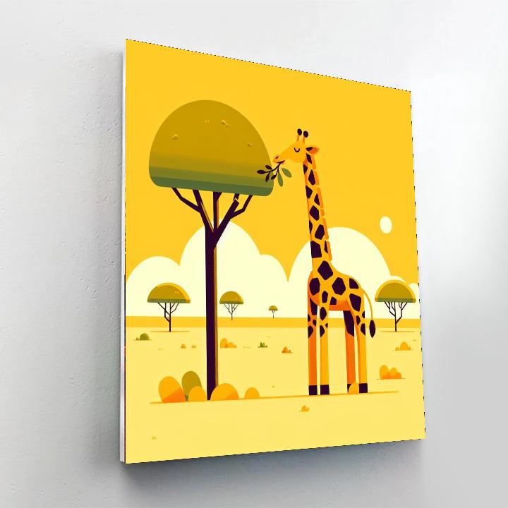 Exploring The Savannah Painting Number Kit