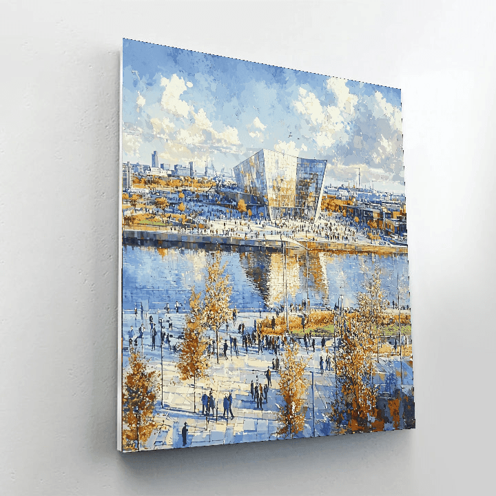 Belfast's Titanic Quarter Paint By Numbers