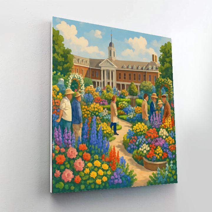 Chelsea Flower Show - London Painting By Numbers Kit