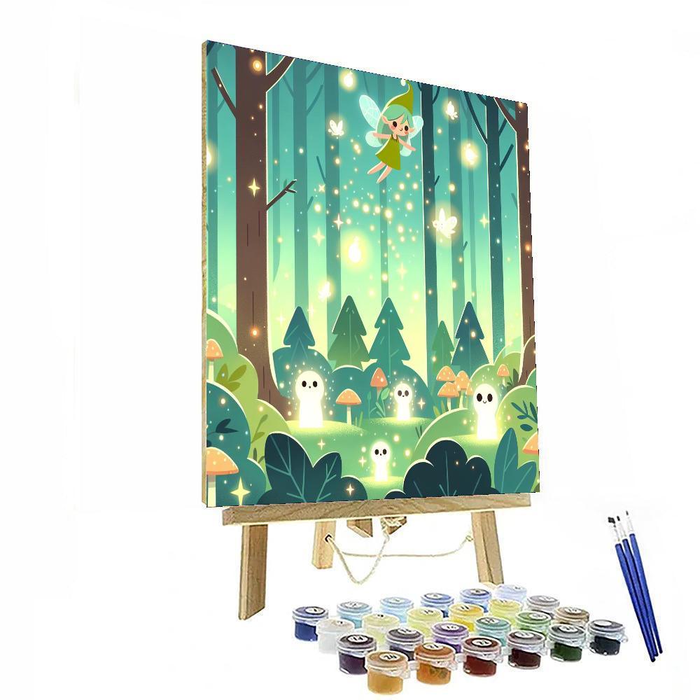 Forest Fairy Quest Paint By Color