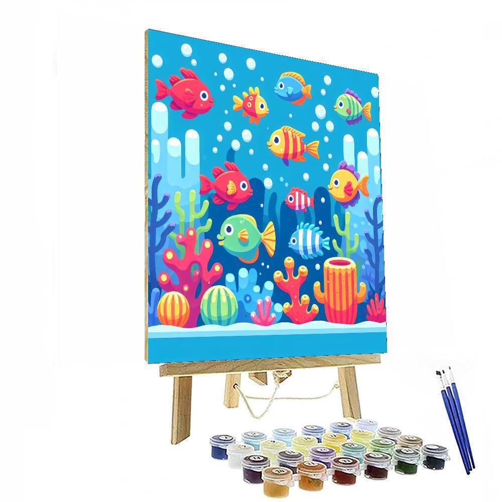 Ocean Oasis Odyssey Paint By Color