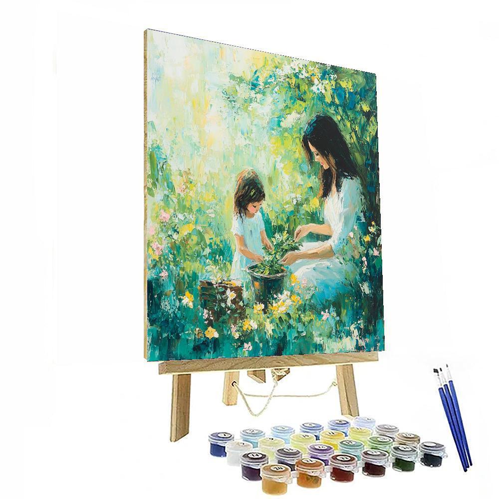 Garden Of Innocence Number Painting