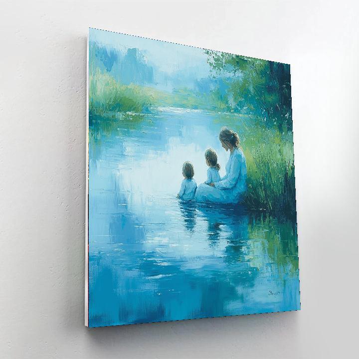 Reflections On Motherhood Paint By Color