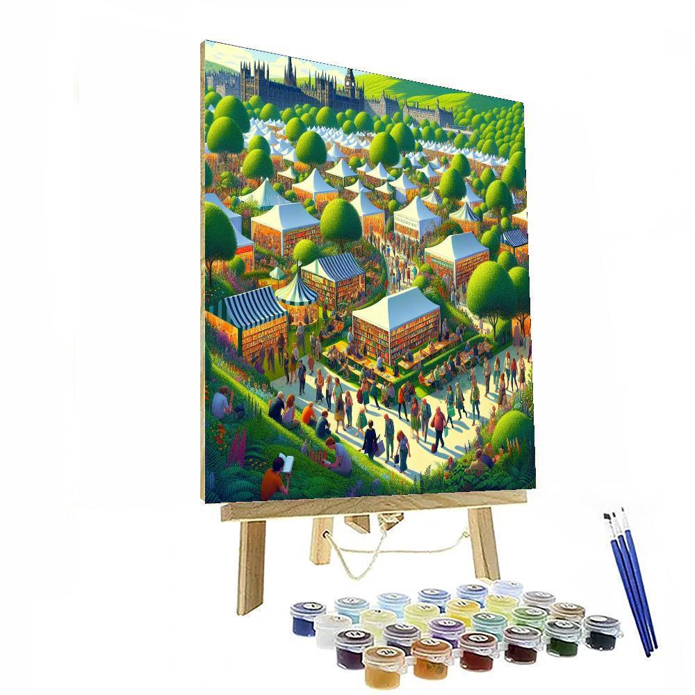 The Edinburgh International Book Festival - Scotland Painting Number Kit