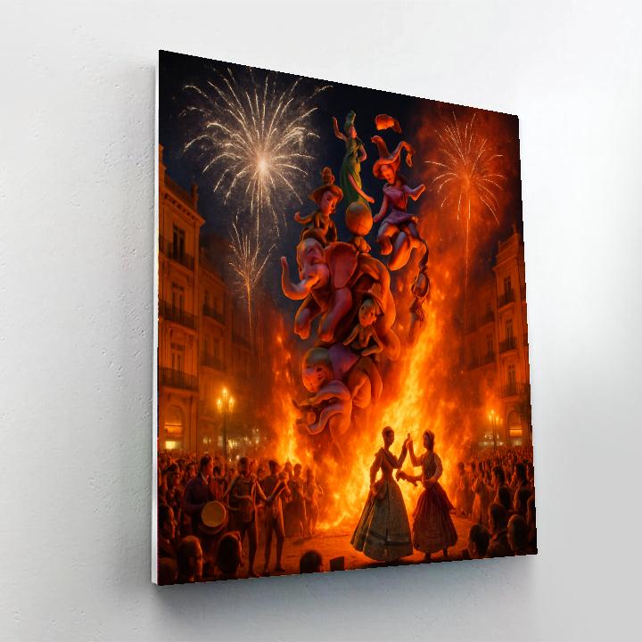 Falles Festival - Spain Paint By Numbers Kits