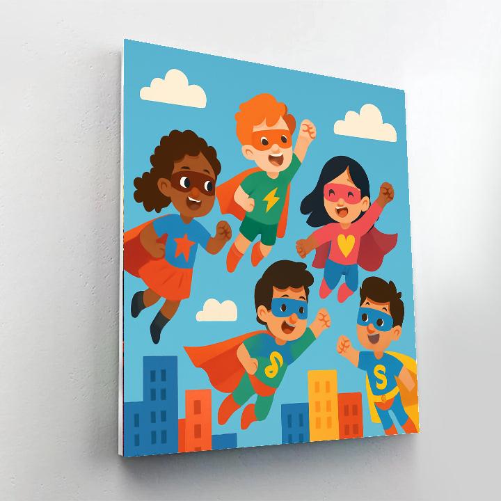 Heroic Adventure Paint By Numbers