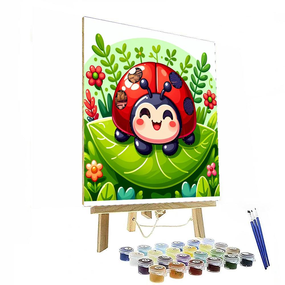 Lucky Ladybug Paint By Color