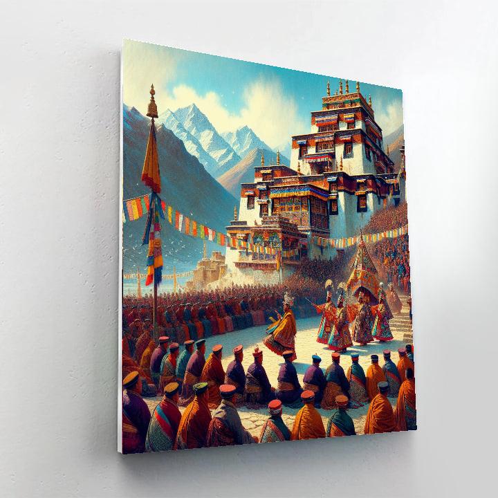 Hemis Festival - Leh, India Paint By Number