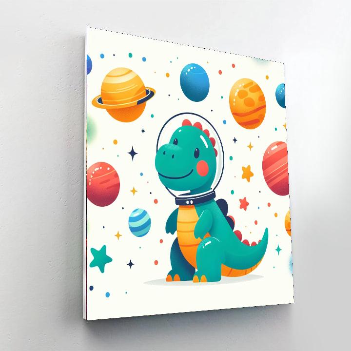 Cosmic Dino Journey Paint By Numbers Kits