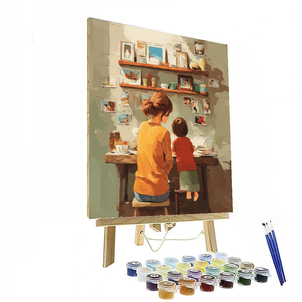 Mother’s Love Is Timeless Painting Number Kit