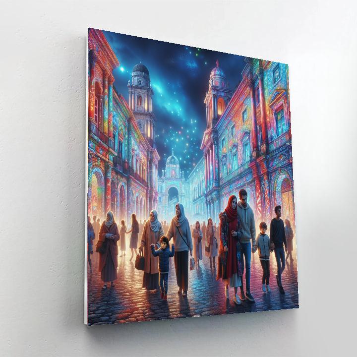 Durham Lumiere Festival - Uk Paint By Number