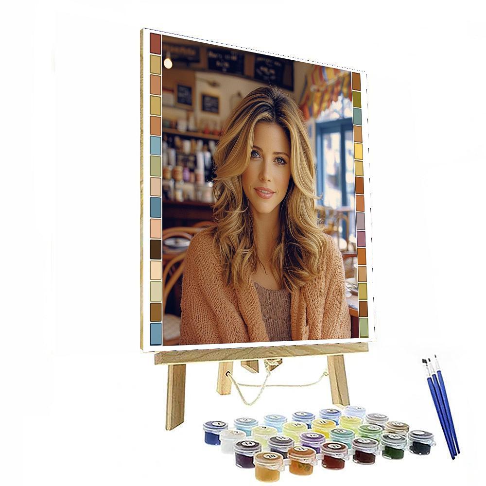 Jennifer Aniston: The Heartfelt Essence Of Rachel Green Painting Number Kit