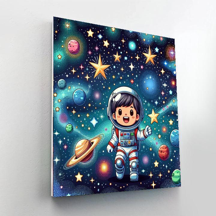 Galactic Star Adventure Paint By Numbers Kits
