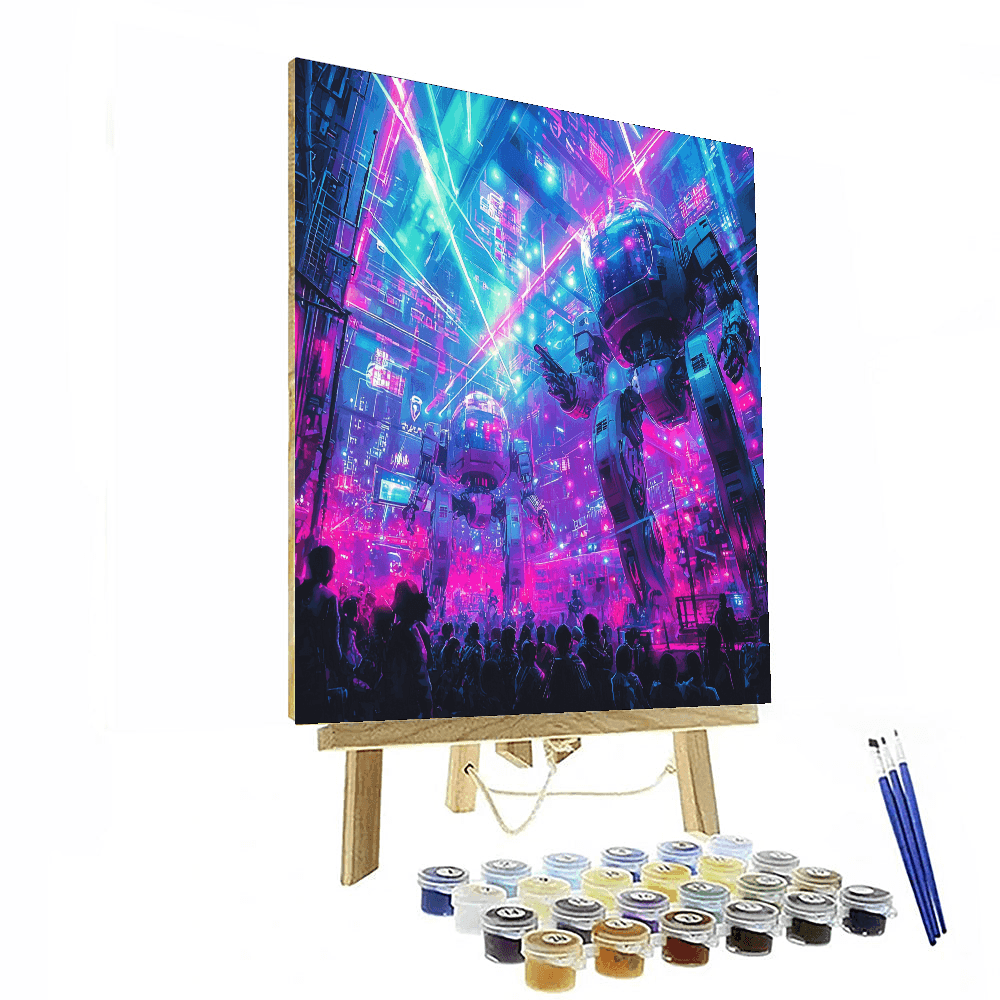 Robot Restaurant - Tokyo Paint By Numbers Kits