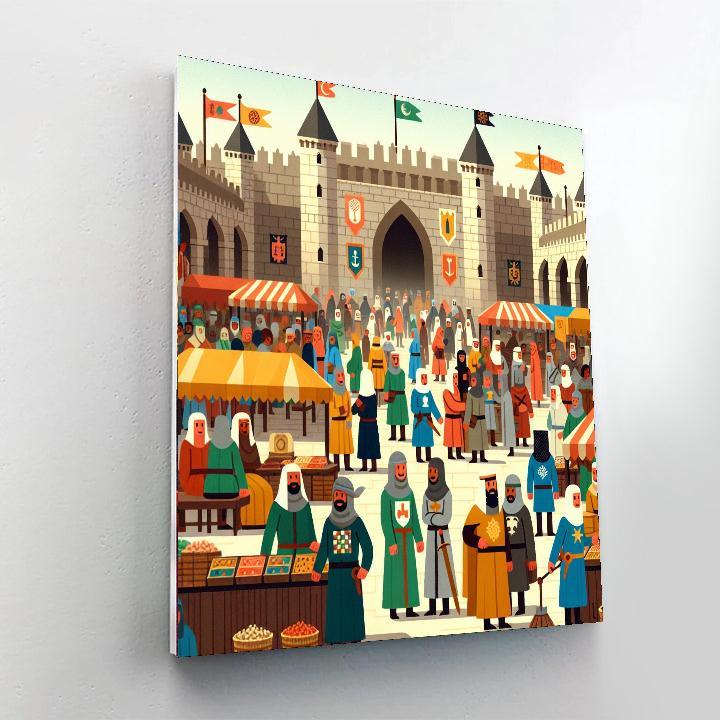 Charming Castle Life Paint By Number