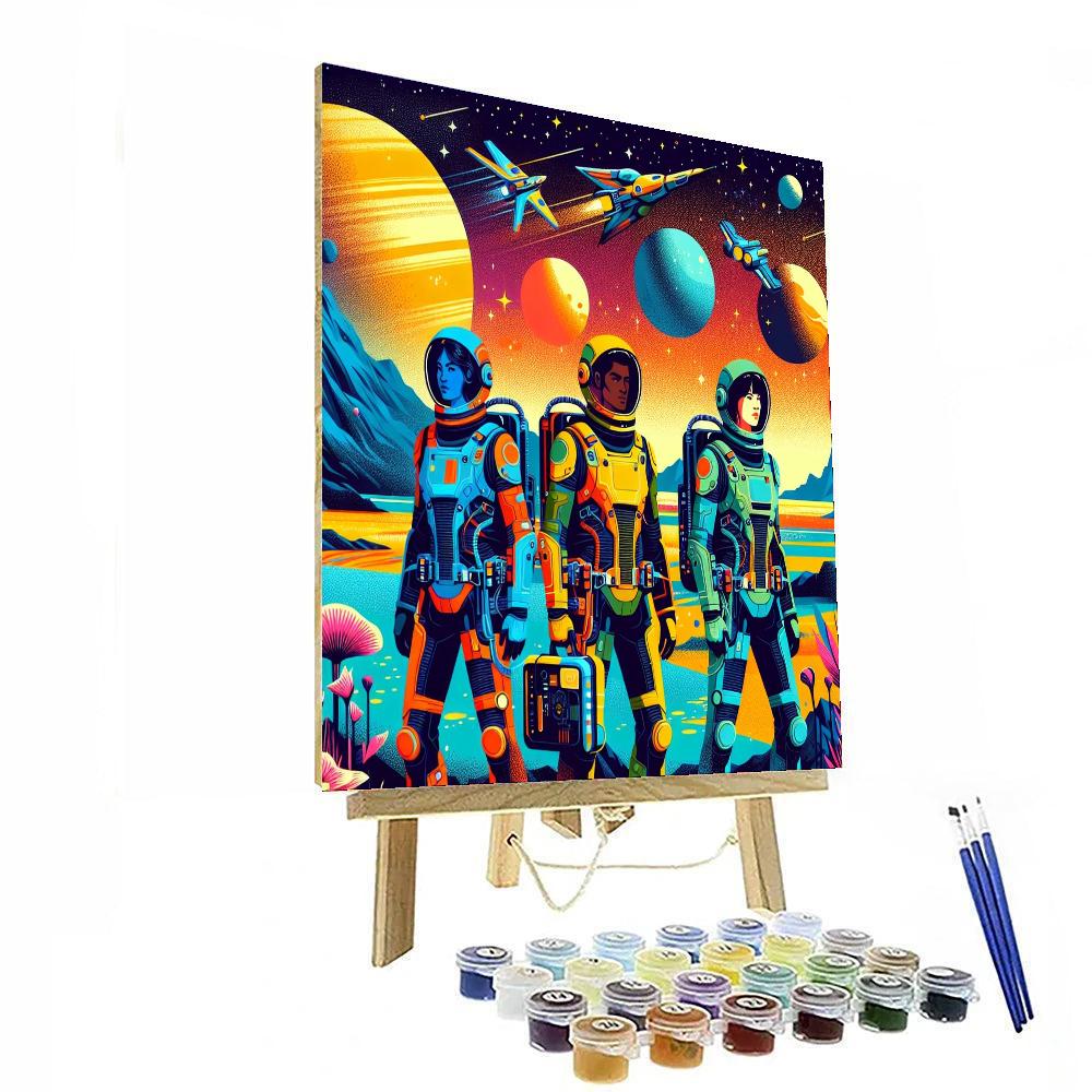 Space Rangers Adventure Paint By Number