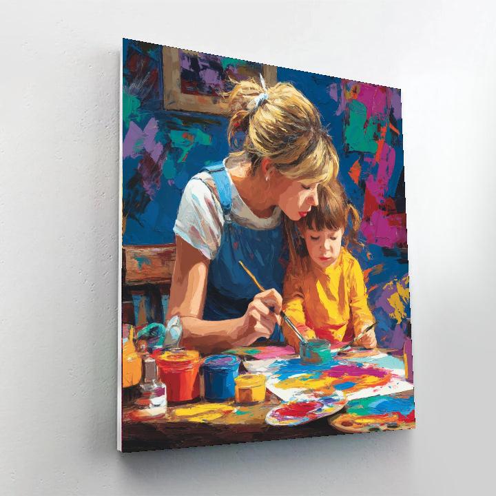 Mother’s Love In Every Stroke Paint By Numbers Kits