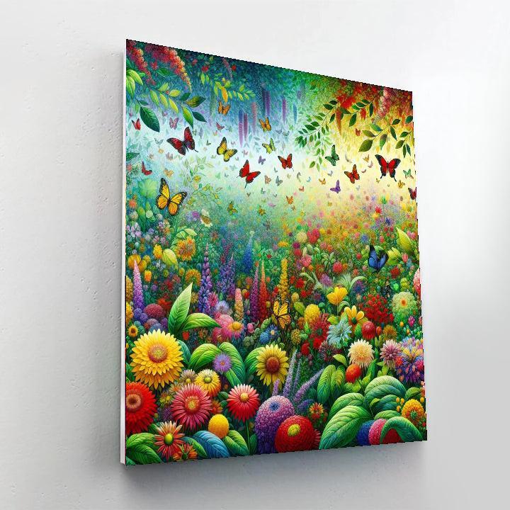 Radiant Garden Symphony Number Painting