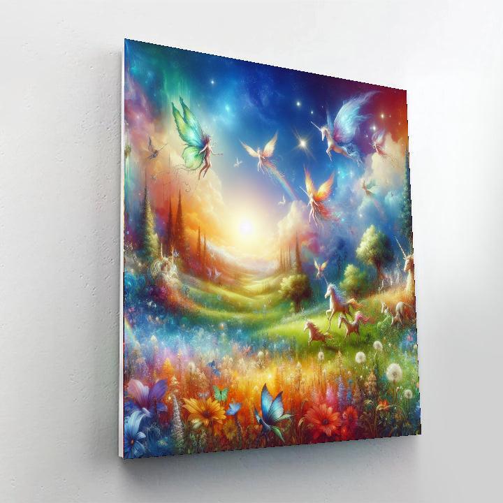 Fantasy Meadow Adventure Paint By Number