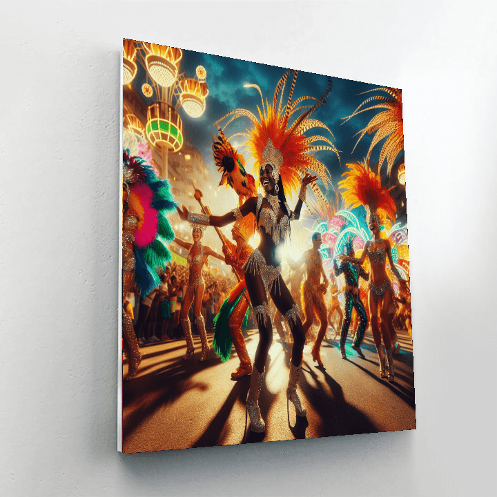 The Rio Carnival - Brazil Paint By Numbers Kits