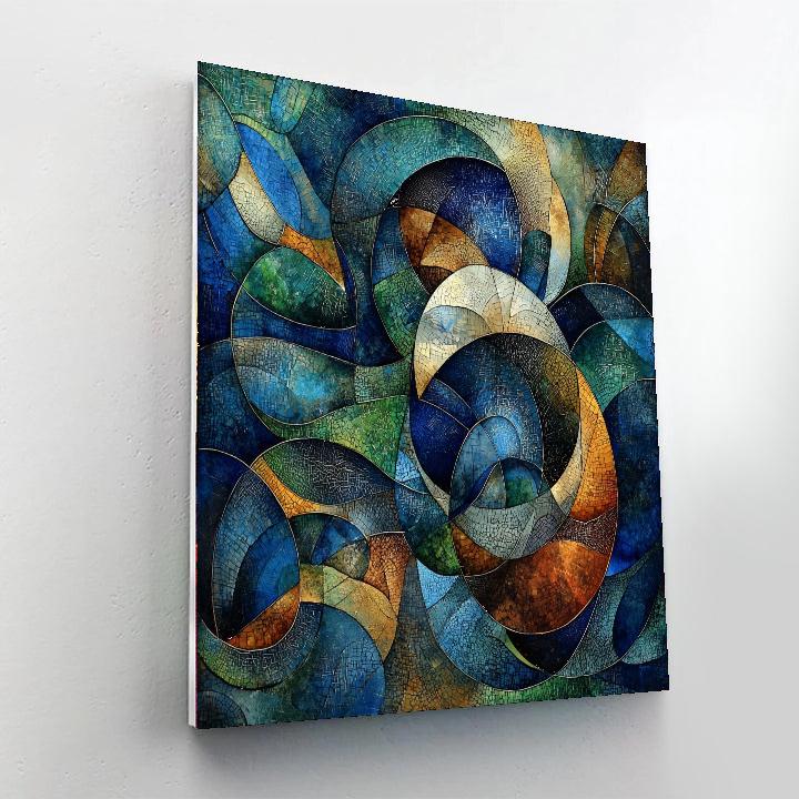 Max Ernst Inspired Shadows Of Thought  Paint By Numbers Kits