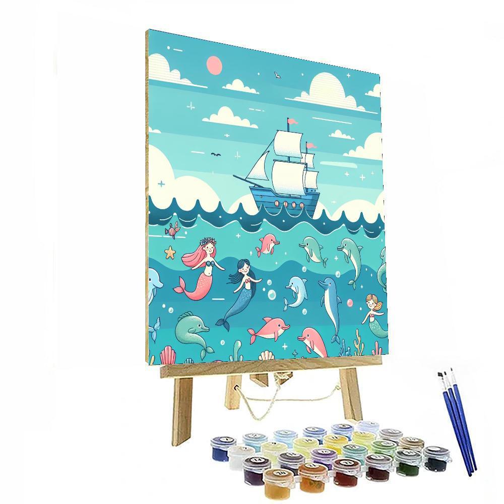 Enchanted Sea Voyage Paint By Color