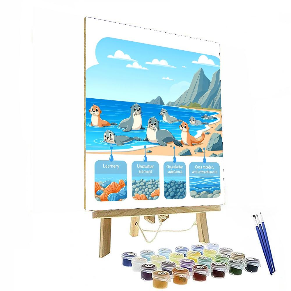 Cuddle Cove Companions Numbered Painting Kits