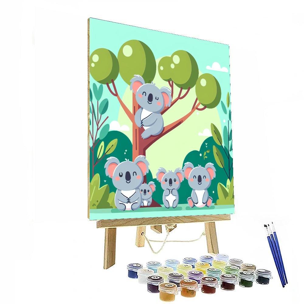 Koala Kingdom Adventure Numbered Painting Kits